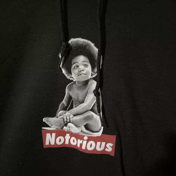 NOTORIOUS BIG MEN READY TO DIE ALBUM HOODIE MEN S - Picture 2 of 3